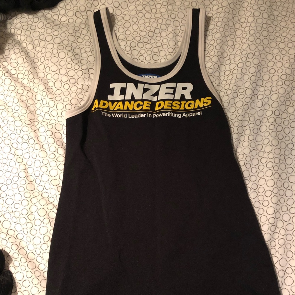 Inzer powerlifting meet singlet